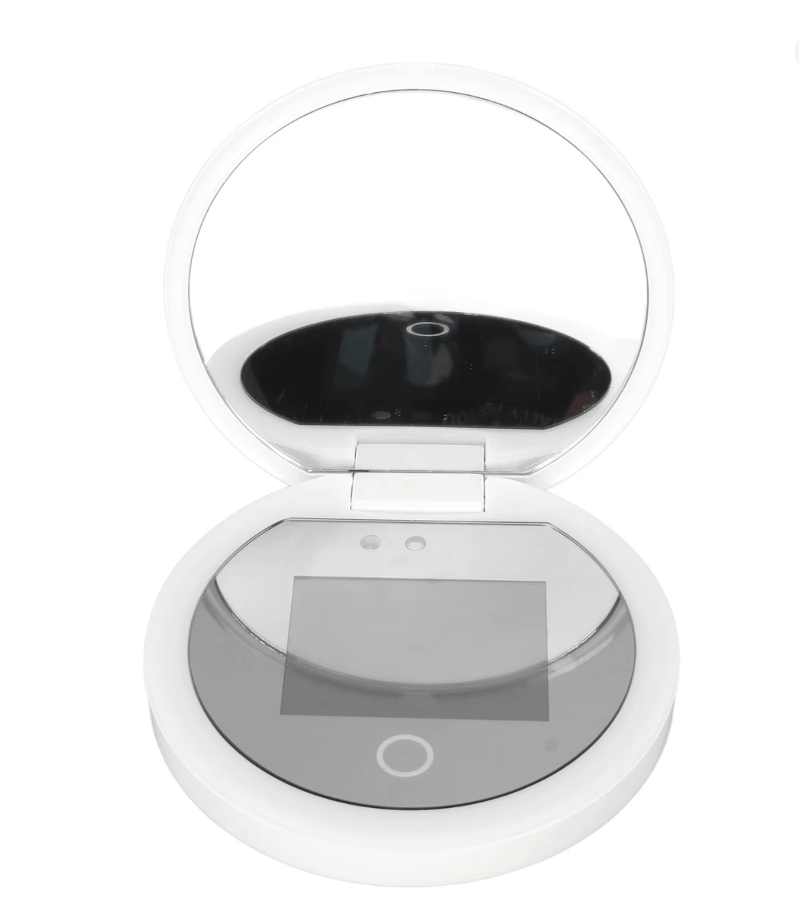 uv mirror sunscreen testing camera with light 2x magnification travel makeup 3.5in pocket size l uv mirror sunscreen testing camera with light 2x magnification travel makeup 3.5in pocket size l